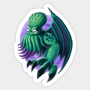 Galactic Cthulhu Sticker